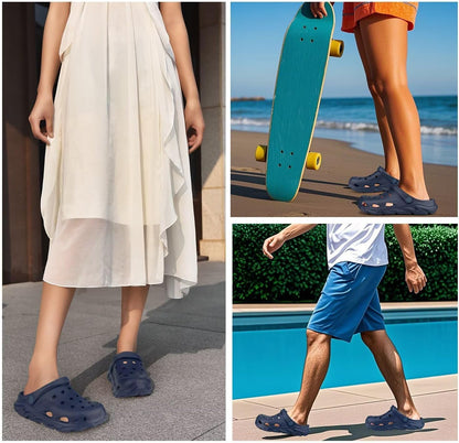 Scecocrs Womens Mens Arch Suppor Clogs Garden Shoes Adult Slip On Outdoor Spoort Sandals Summer Water Beach Shoes Casual Slippers Lightweight Breathable Non Slip