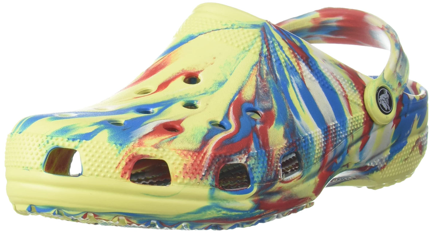 Crocs Unisex-Adult Classic Marbled Tie-dye Clog