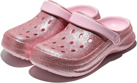 Tie-dye Garden Clogs for Women, Comfortable Slip-on Clog Shoes for Gardening, Beach, Pool, Outdoor & Indoor Use, Slippers & Sandals for All Seasons