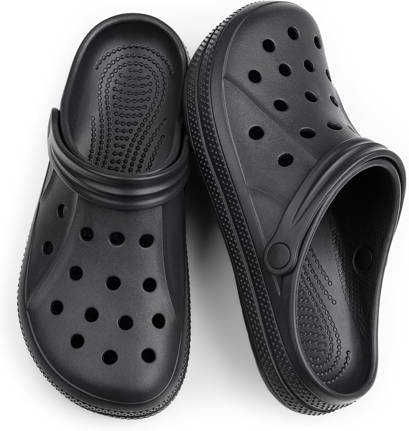 Raoendis Womens Mens Garden Clogs Shoes Comfortable Slip-On Sandals Summer Walking & Outdoor Beach Shoes