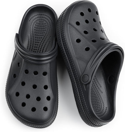 Raoendis Womens Mens Garden Clogs Shoes Comfortable Slip-On Sandals Summer Walking & Outdoor Beach Shoes