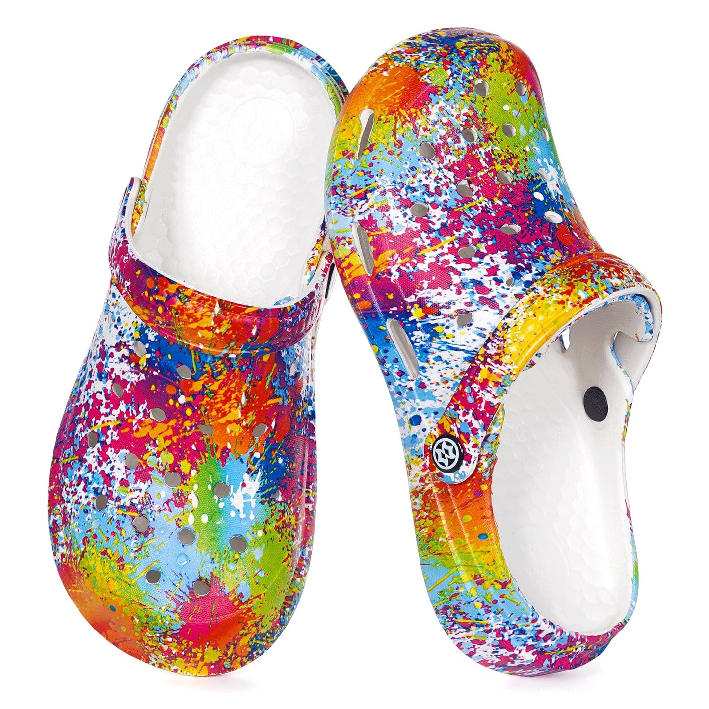 Eagsouni Womens Mens Garden Clogs Beach Sandals | Arch Support,Anti-slip,Slip on Garden
