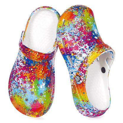 Eagsouni Womens Mens Garden Clogs Beach Sandals | Arch Support,Anti-slip,Slip on Garden