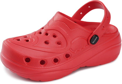 WHITIN Clogs for Women | Thick Sole Cushioned Garden Shoes