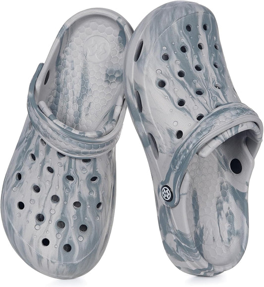 Eagsouni Womens Mens Garden Clogs Beach Sandals | Arch Support,Anti-slip,Slip on Garden