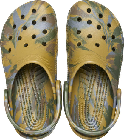 Crocs Unisex-Adult Classic Marbled Tie-dye Clog