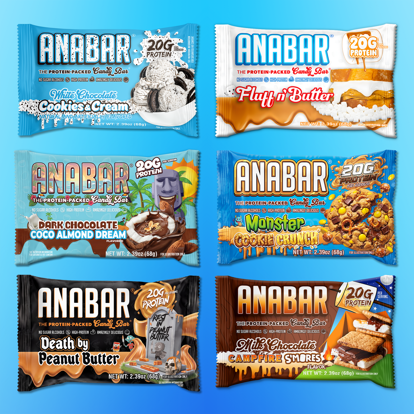 Anabar Variety Pack - 12 Bars