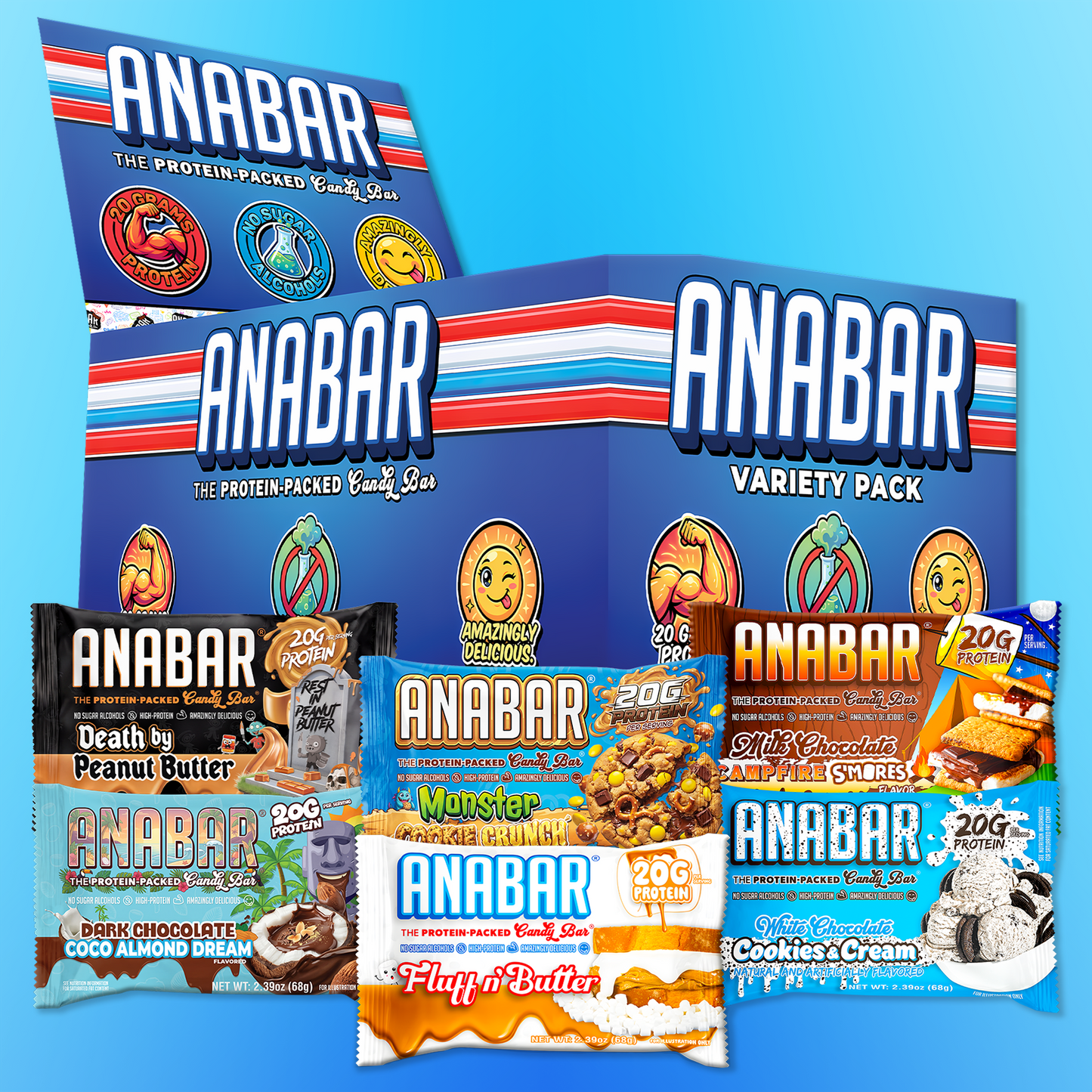 Anabar Variety Pack - 12 Bars