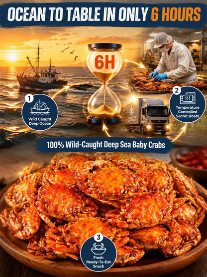 【0 Fat, High Protein】Crispy, Sweet, and Spicy Crab