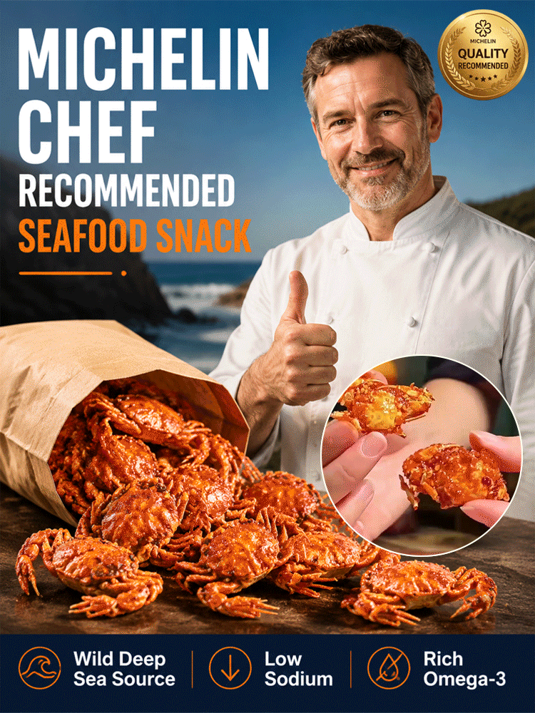 【0 Fat, High Protein】Crispy, Sweet, and Spicy Crab